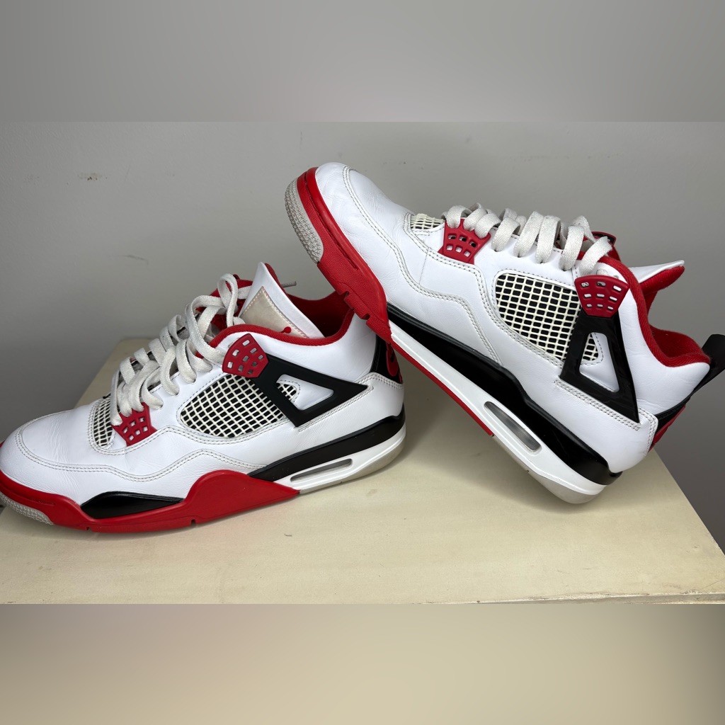 Nike Air Jordan 4 Retro Og Gs Fire Red 2020 Men’s Sneakers